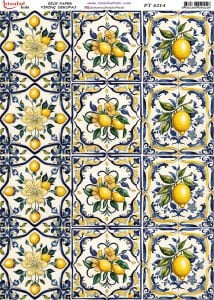 Pirinç Dekopaj Kağıdı 30x42cm PT-4214