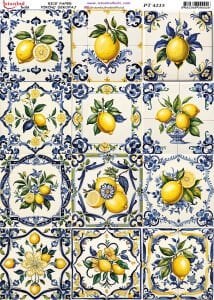 Pirinç Dekopaj Kağıdı 30x42cm PT-4215