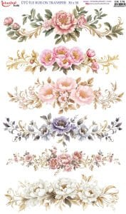 Ütü İle Rub On Transfer 30x50cm CK176