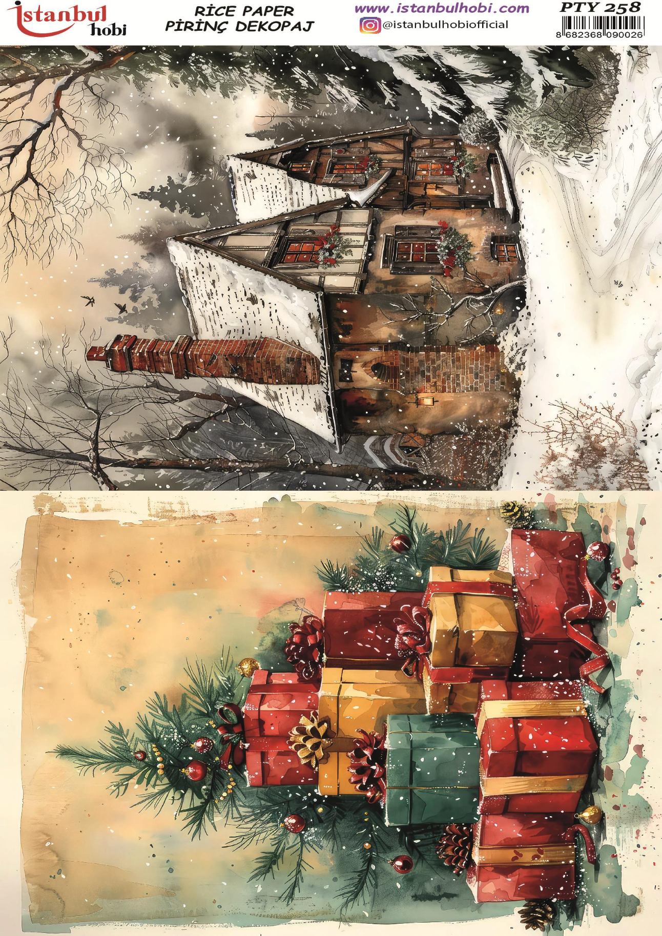 Pirinç Dekopaj Kağıdı 30x42cm PTY-258