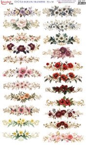 Ütü İle Rub On Transfer 30x50cm CK177