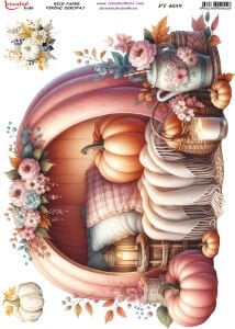 Pirinç Dekopaj Kağıdı 30x42cm PT-4059