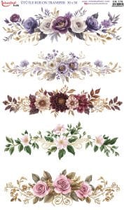 Ütü İle Rub On Transfer 30x50cm CK178