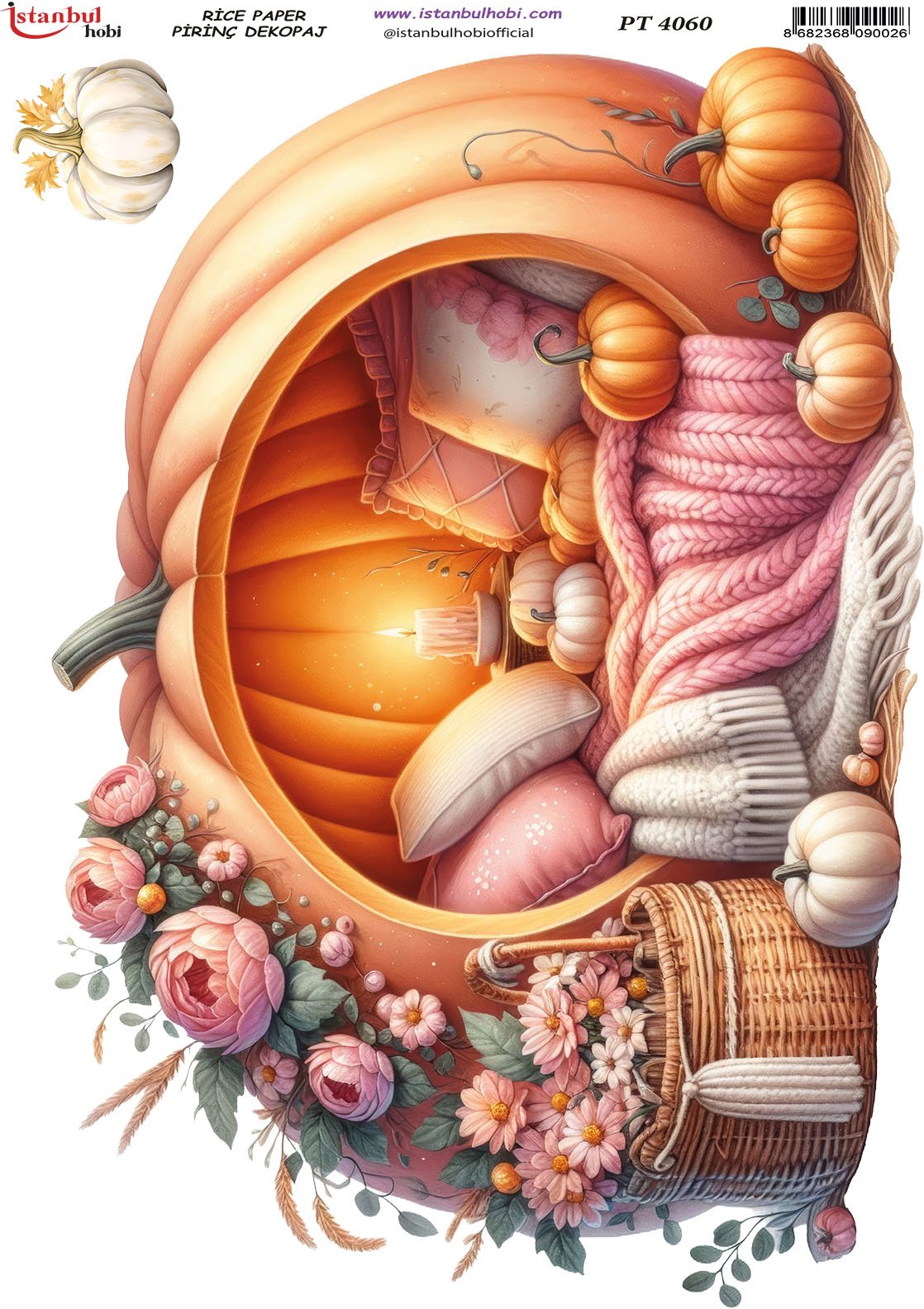 Pirinç Dekopaj Kağıdı 30x42cm PT-4060