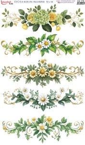 Ütü İle Rub On Transfer 30x50cm CK179