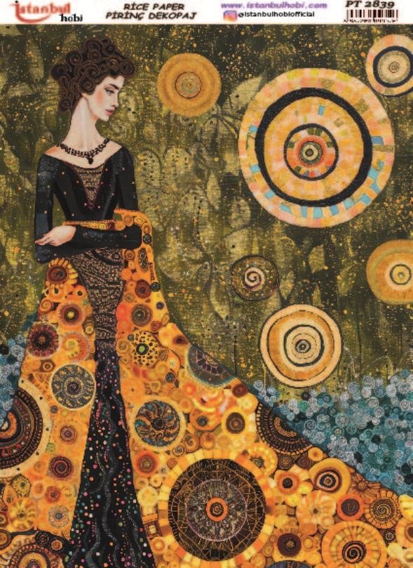 Pirinç Dekopaj Kağıdı 30x42cm PT-2839