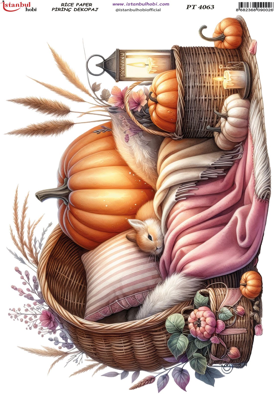 Pirinç Dekopaj Kağıdı 30x42cm PT-4063