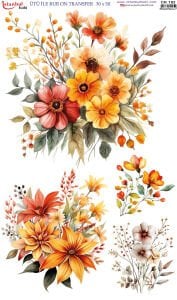 Ütü İle Rub On Transfer 30x50cm CK182