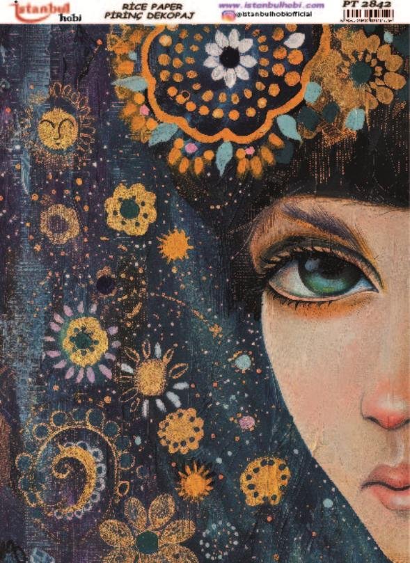 Pirinç Dekopaj Kağıdı 30x42cm PT-2842