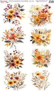 Ütü İle Rub On Transfer 30x50cm CK187