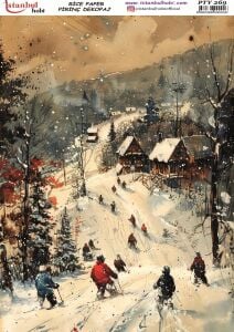 Pirinç Dekopaj Kağıdı 30x42cm PTY-269