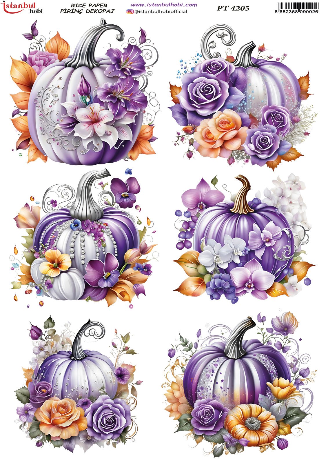 Pirinç Dekopaj Kağıdı 30x42cm PT-4205