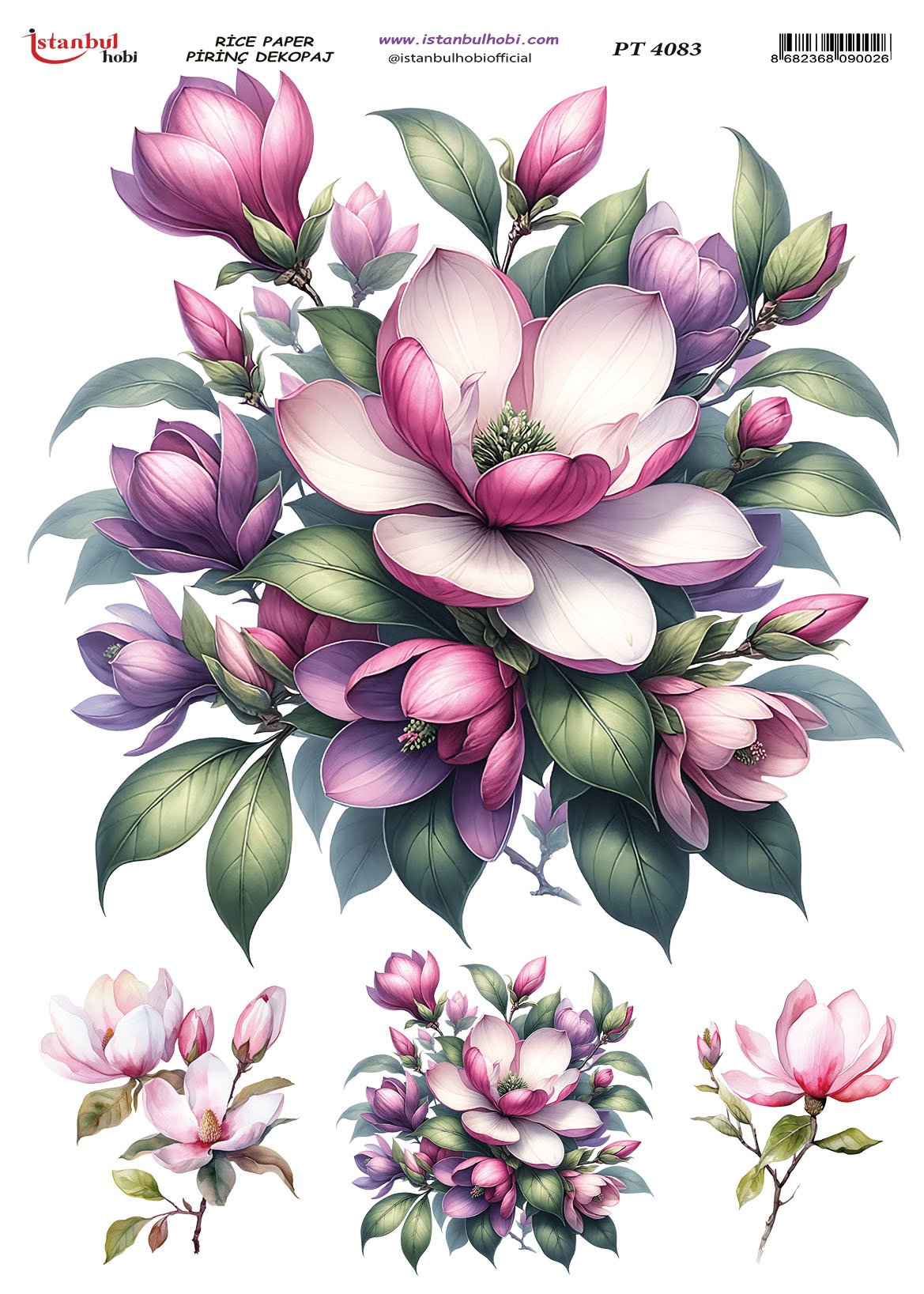 Pirinç Dekopaj Kağıdı 30x42cm PT-4083