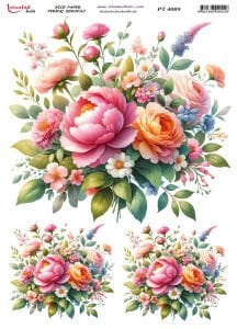 Pirinç Dekopaj Kağıdı 30x42cm PT-4089