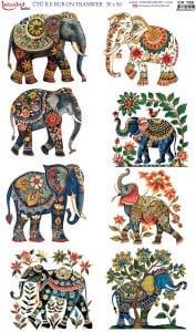 Ütü İle Rub On Transfer 30x50cm CK198