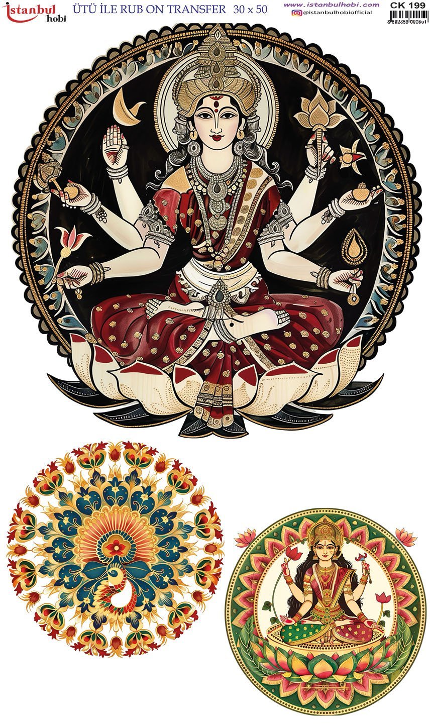 Ütü İle Rub On Transfer 30x50cm CK199