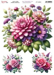 Pirinç Dekopaj Kağıdı 30x42cm PT-4092