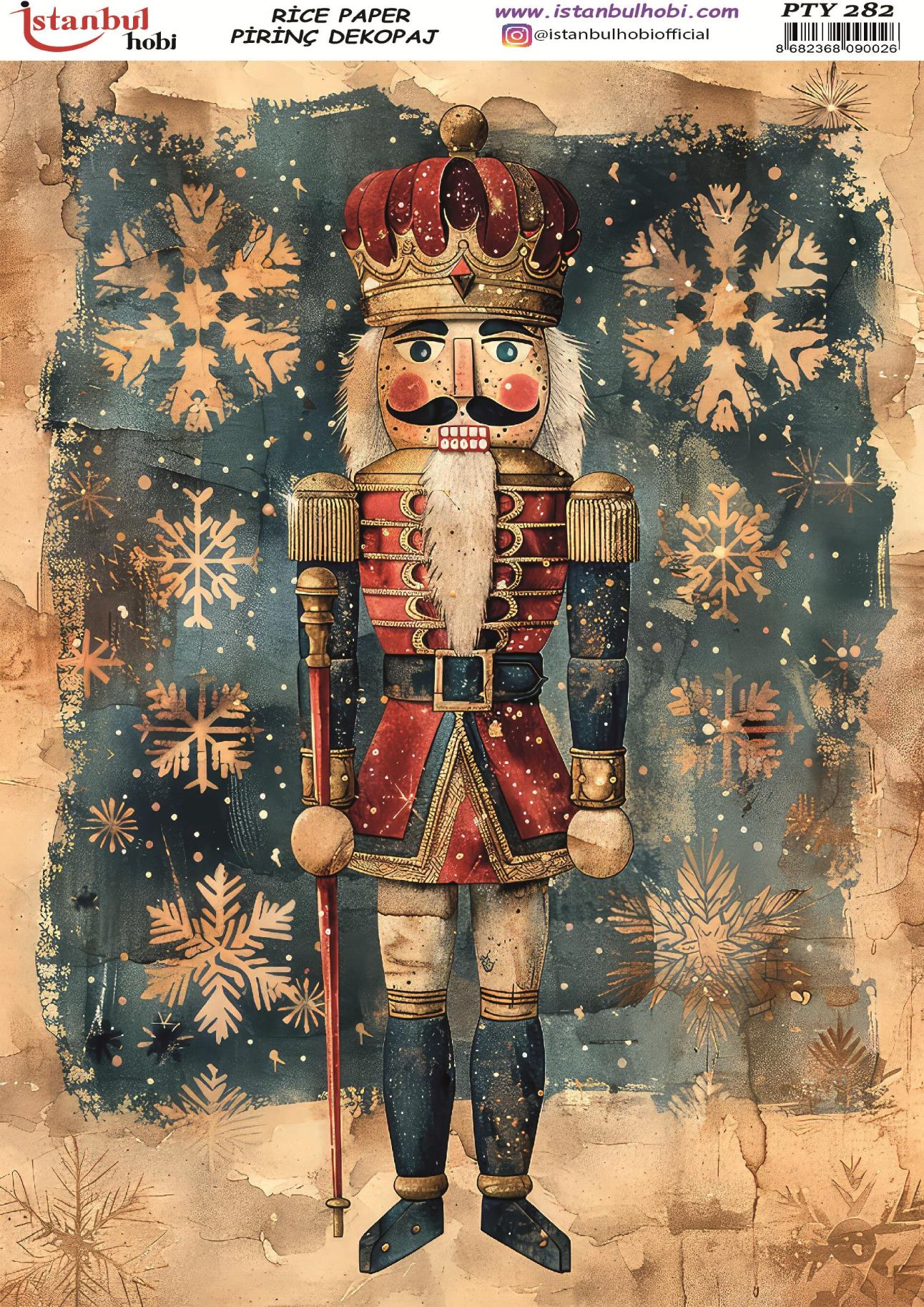 Pirinç Dekopaj Kağıdı 30x42cm PTY-282