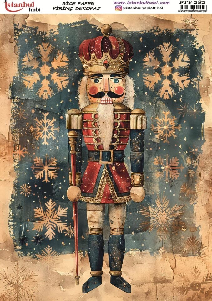 Pirinç Dekopaj Kağıdı 30x42cm PTY-282