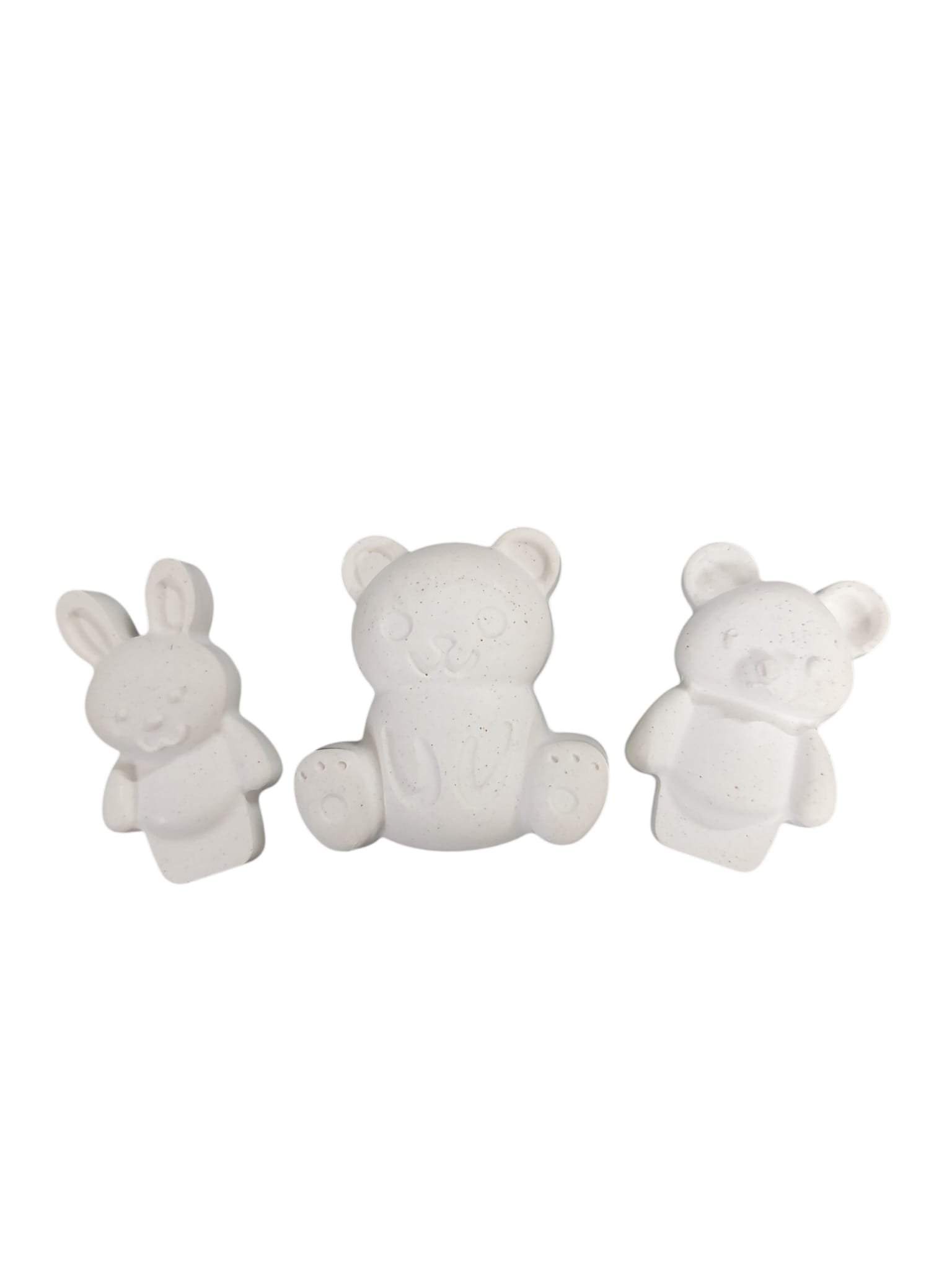 Tavşancık ve Ayıcıklar 3'lü Set Figür