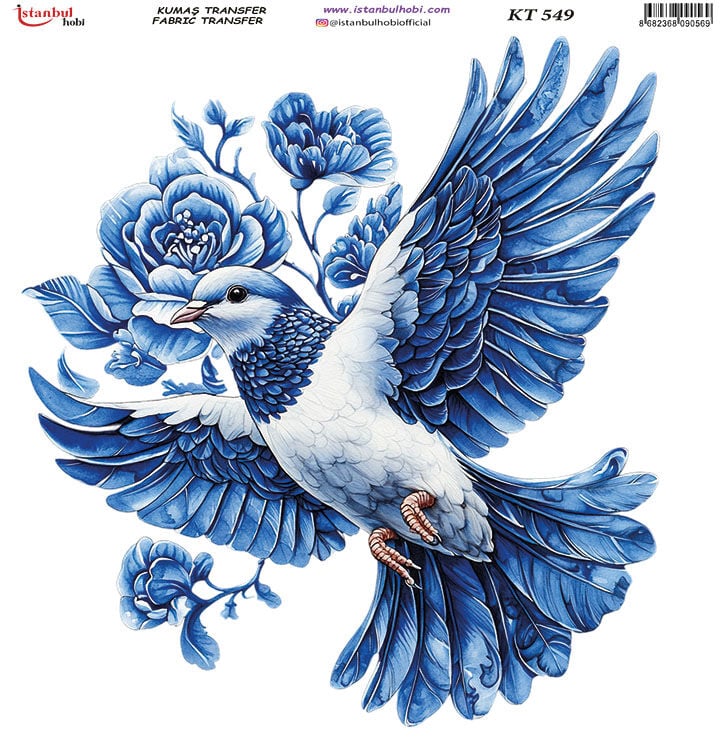 Kumaş Transfer Kağıdı 20x20cm KT-549