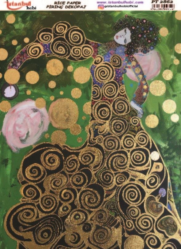 Pirinç Dekopaj Kağıdı 30x42cm PT-2862