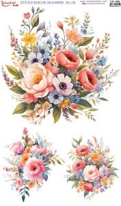 Ütü İle Rub On Transfer 30x50cm CK206