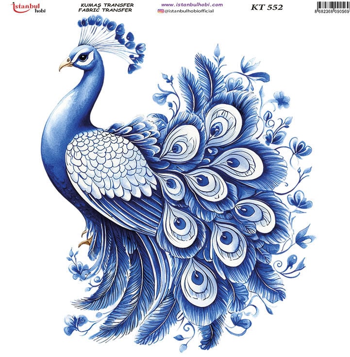 Kumaş Transfer Kağıdı 20x20cm KT-552