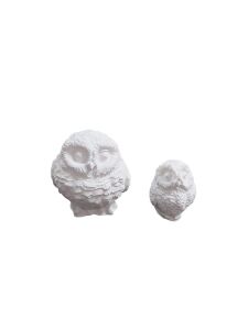 İkili Baykuş Seti 5x4cm + 3,5x2,5cm