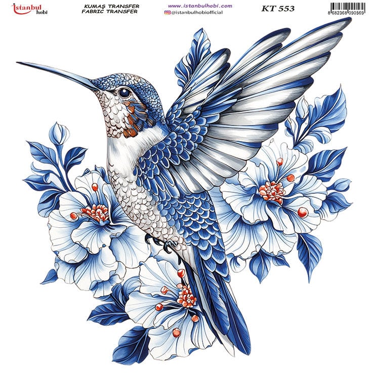 Kumaş Transfer Kağıdı 20x20cm KT-553