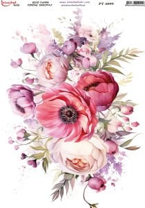 Pirinç Dekopaj Kağıdı 30x42cm PT-4099