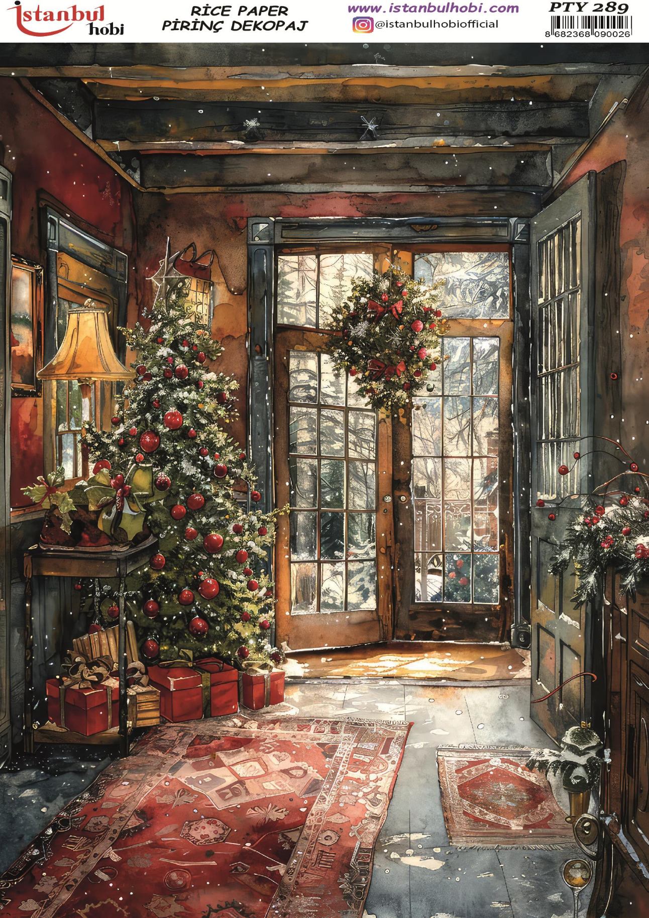 Pirinç Dekopaj Kağıdı 30x42cm PTY-289