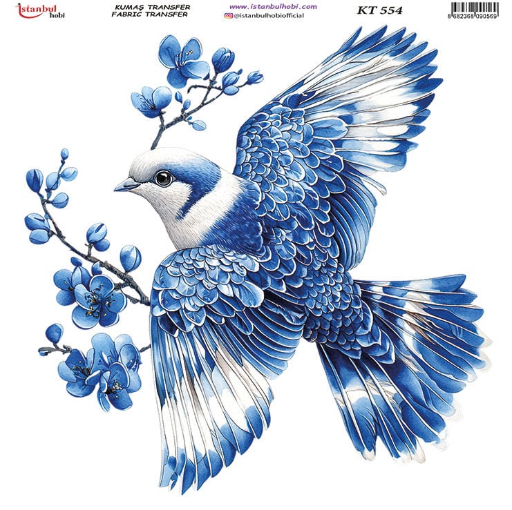 Kumaş Transfer Kağıdı 20x20cm KT-554