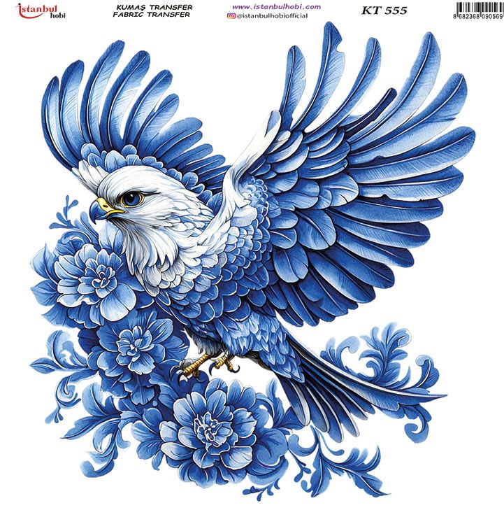 Kumaş Transfer Kağıdı 20x20cm KT-555