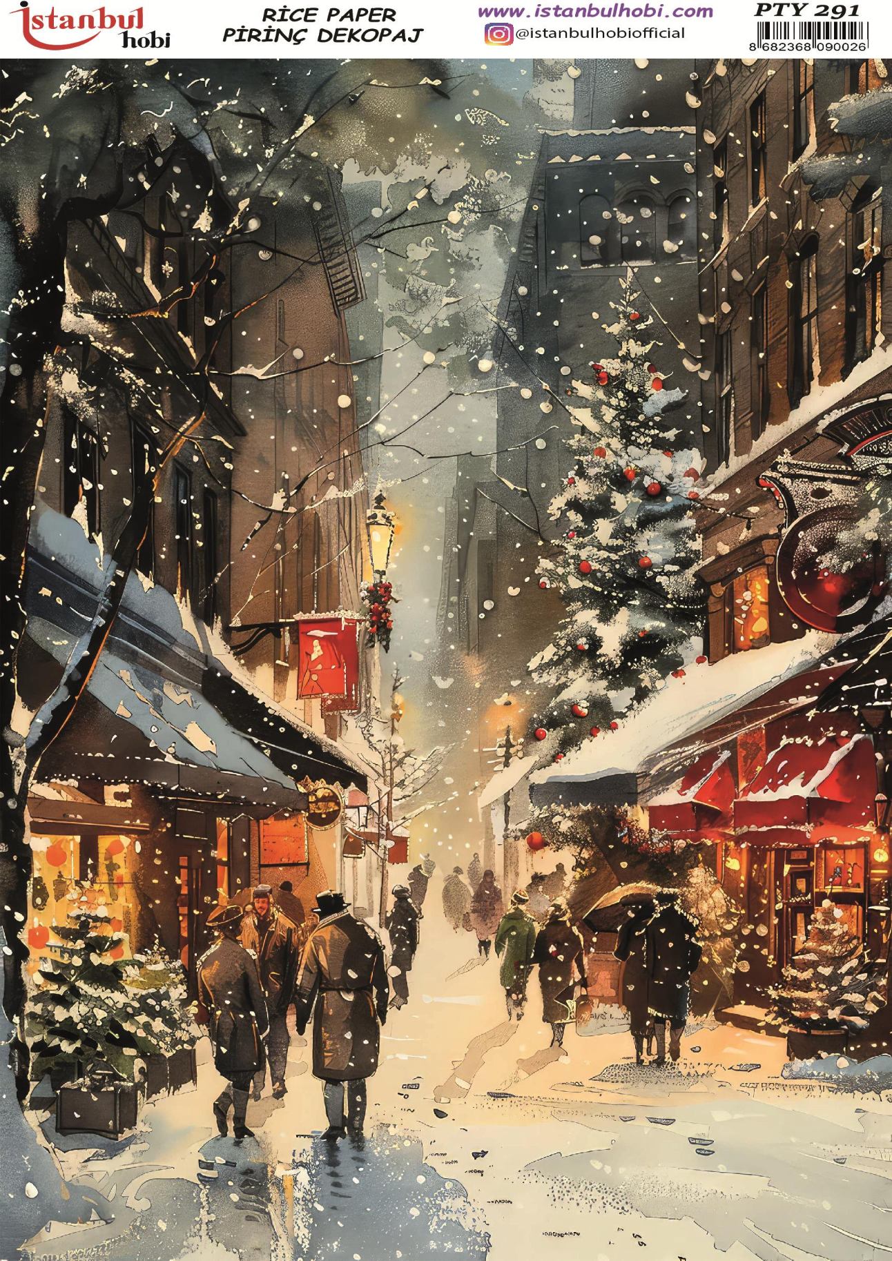 Pirinç Dekopaj Kağıdı 30x42cm PTY-291