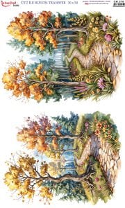 Ütü İle Rub On Transfer 30x50cm CK210