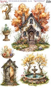 Ütü İle Rub On Transfer 30x50cm CK211