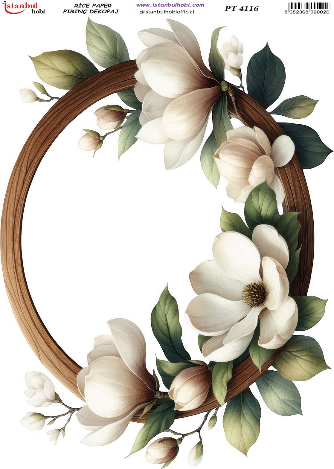 Pirinç Dekopaj Kağıdı 30x42cm PT-4116