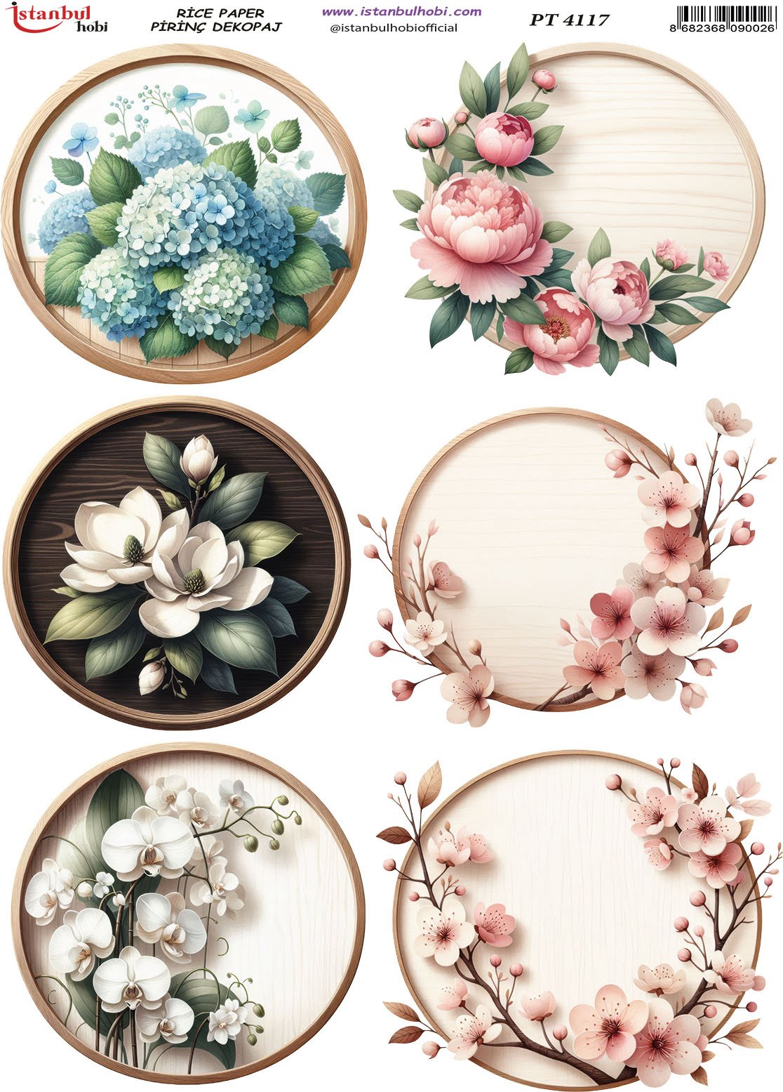 Pirinç Dekopaj Kağıdı 30x42cm PT-4117