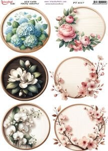 Pirinç Dekopaj Kağıdı 30x42cm PT-4117