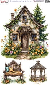 Ütü İle Rub On Transfer 30x50cm CK213