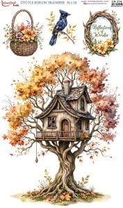 Ütü İle Rub On Transfer 30x50cm CK214