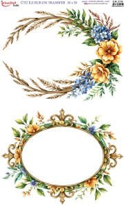 Ütü İle Rub On Transfer 30x50cm CK215