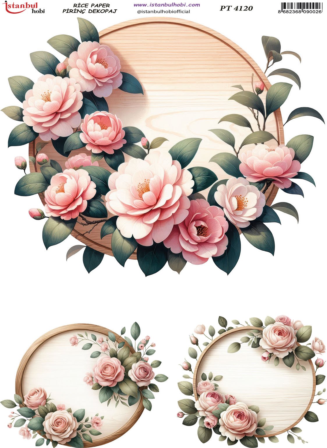 Pirinç Dekopaj Kağıdı 30x42cm PT-4120