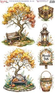 Ütü İle Rub On Transfer 30x50cm CK216