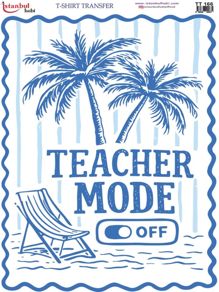 T-Shirt Transfer Kağıdı 21x29cm TT-166