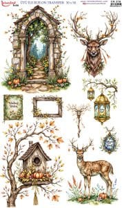 Ütü İle Rub On Transfer 30x50cm CK218