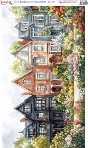 Ütü İle Rub On Transfer 30x50cm CK222