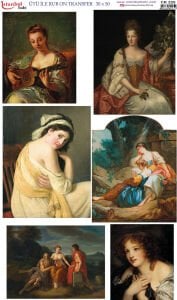 Ütü İle Rub On Transfer 30x50cm CK225