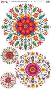 Ütü İle Rub On Transfer 30x50cm CK226